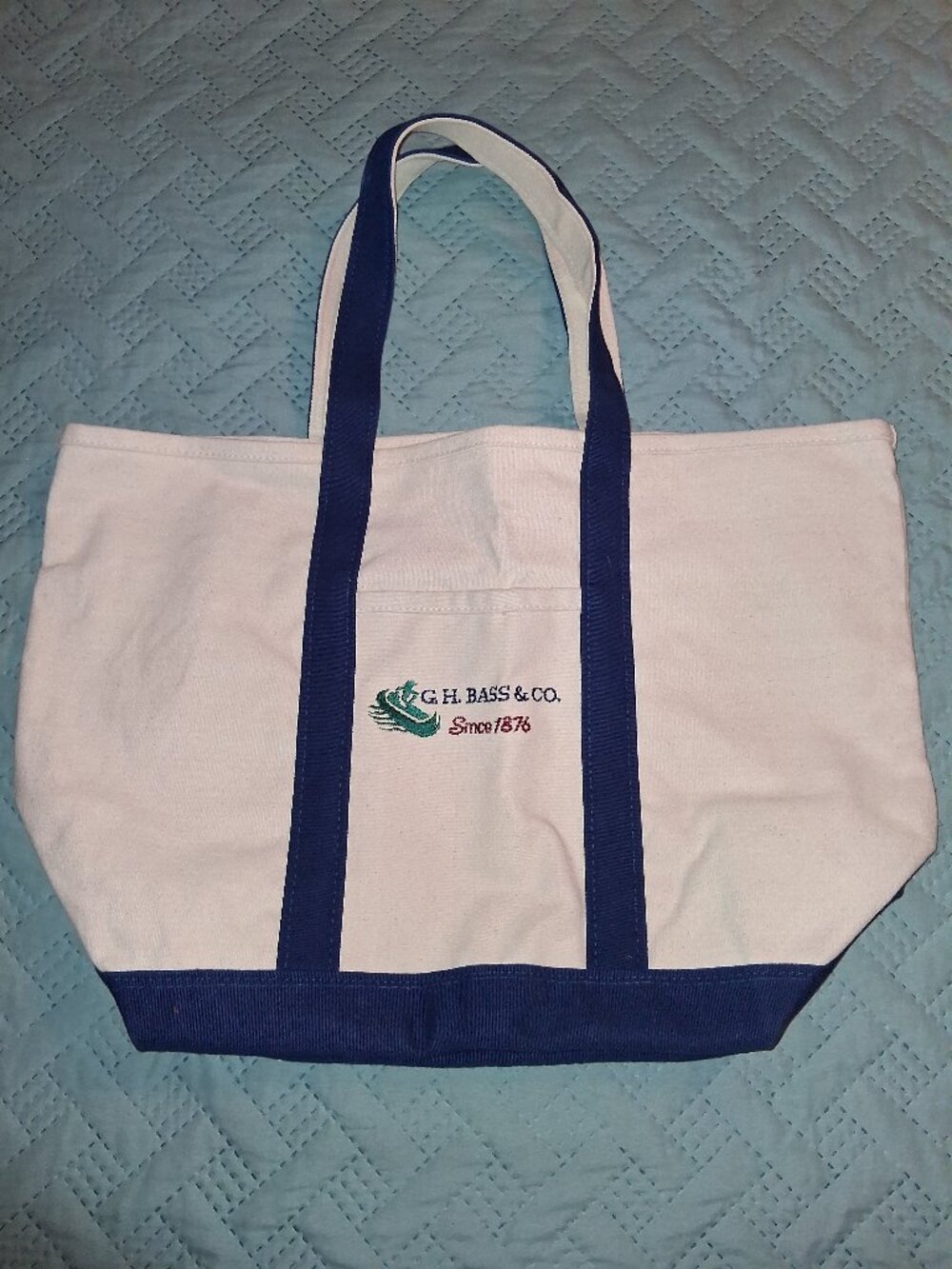 Never used! Heavy duty large canvas tote bag